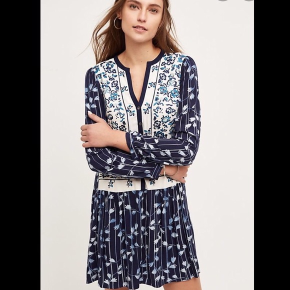 Anthropologie Dresses & Skirts - Tiny Embroidered Dress